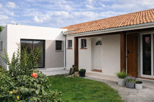 Extension alliant moderne et traditionnel