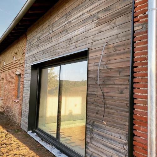 EXTENSION BOIS D'une ancienne Grange du Lauraguais