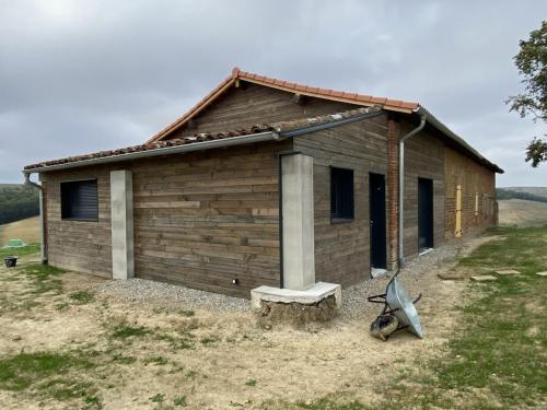 EXTENSION BOIS D'une ancienne Grange du Lauraguais