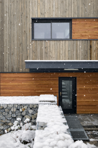 détail rendu sous la neige